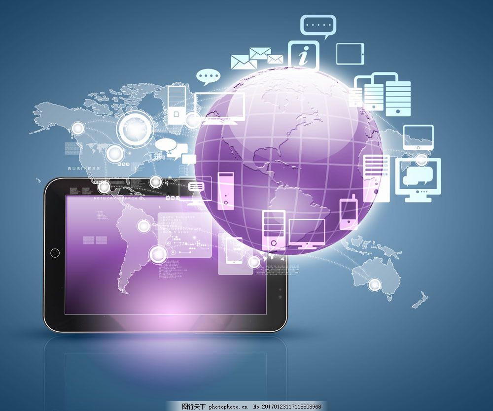 現(xiàn)代通信網(wǎng)絡(luò)智能手機圖片